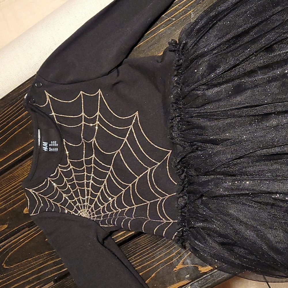 Spider- Toddler girl Halloween outfit